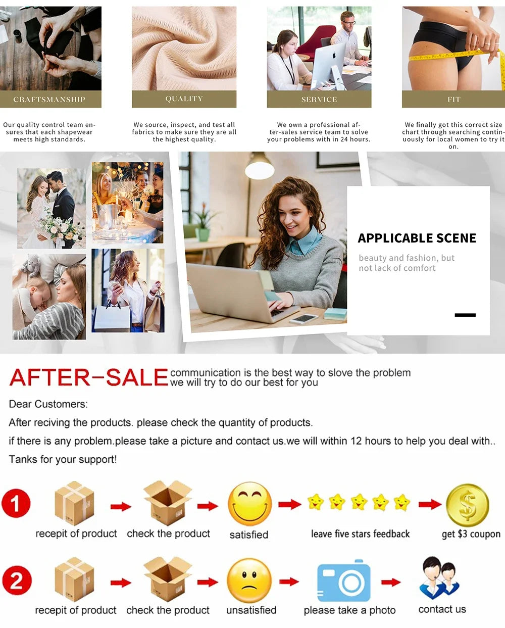 Double Control Jumpsuit Zipper Back Lace- up Strap Shaping Body Shapewear Women Tummy Control Sexy Bodysuit