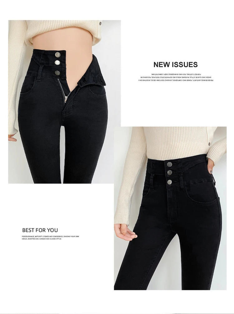 Jeans Women Feet Pants