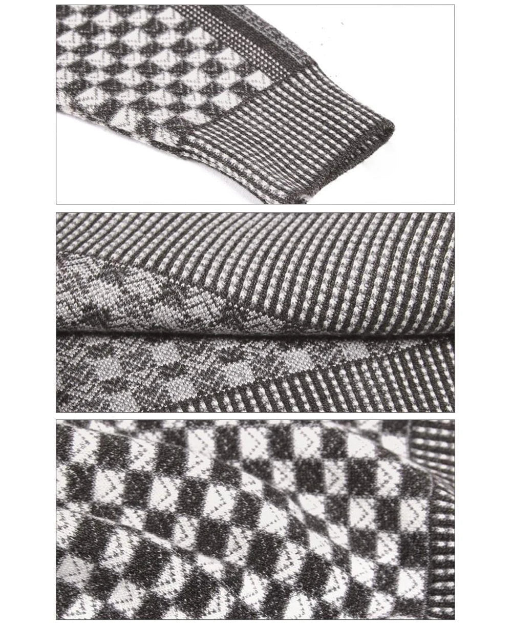 Warm Pullover Men Slim Fit Classic Sweaters