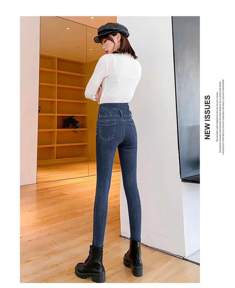 Jeans Women Feet Pants