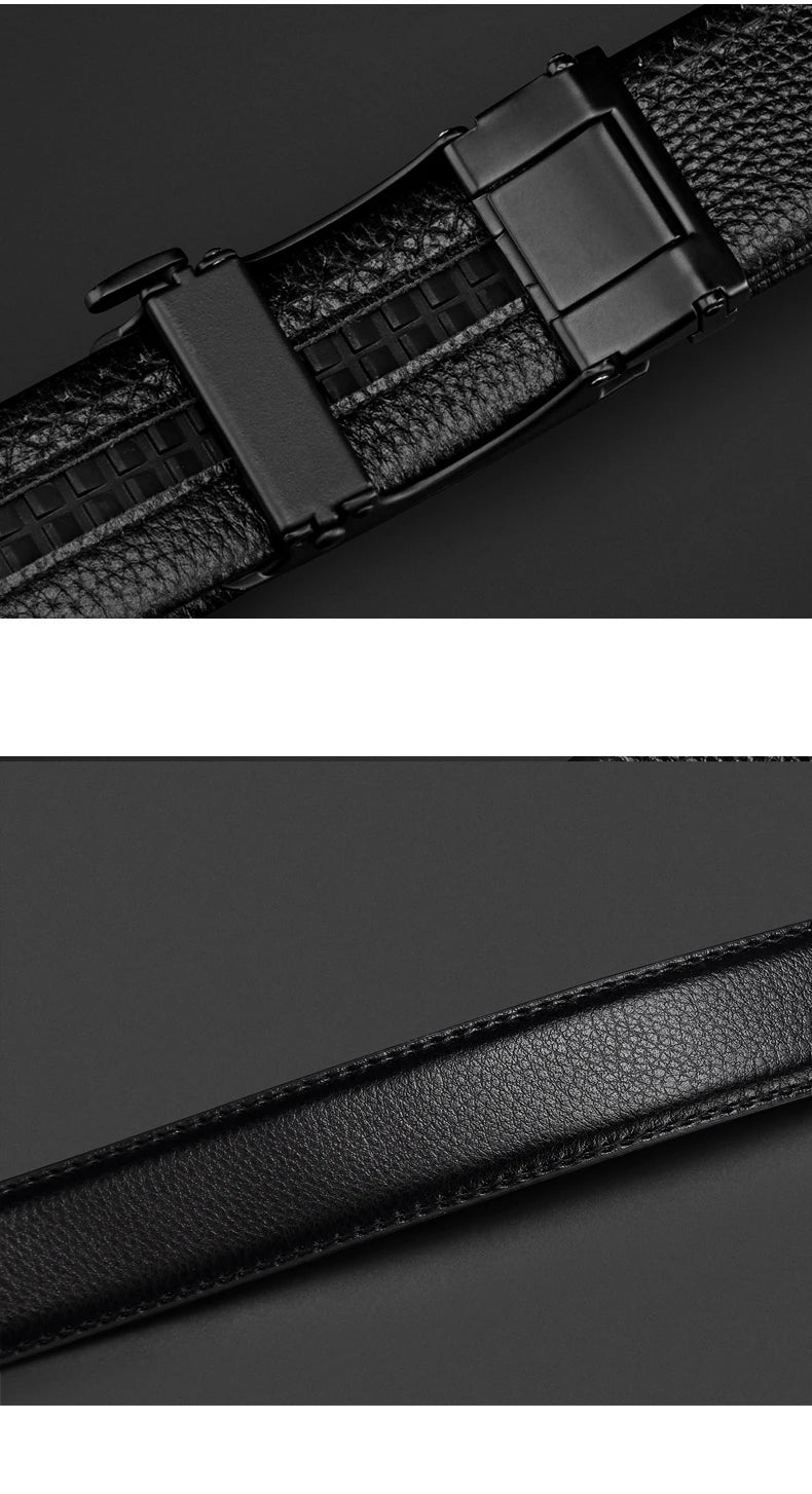 Leather Automatic Men Belt Luxury Strap Belt for Men Designer Belts Men High Quality Fashion Belt