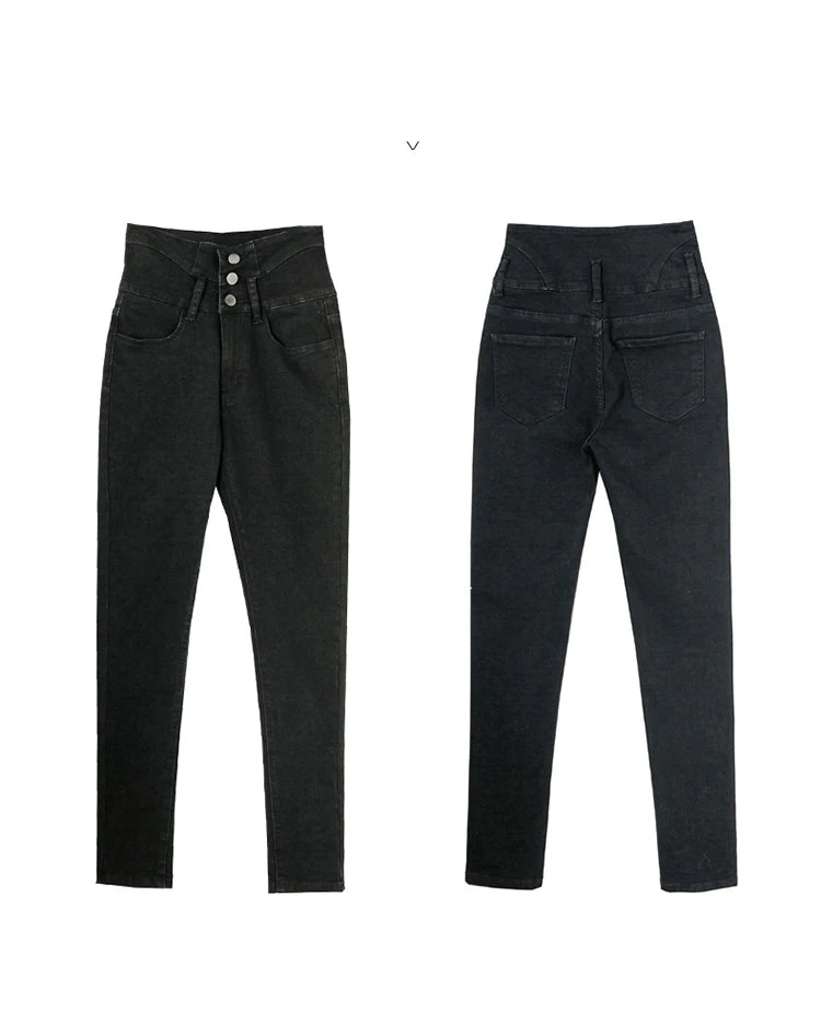 Jeans Women Feet Pants