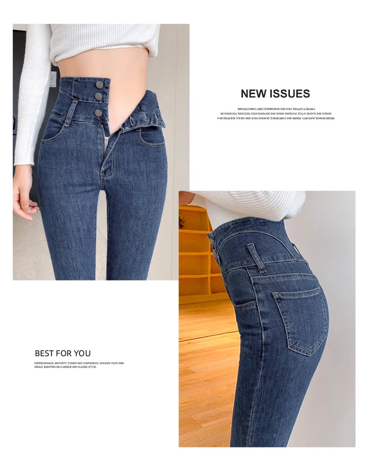 Jeans Women Feet Pants