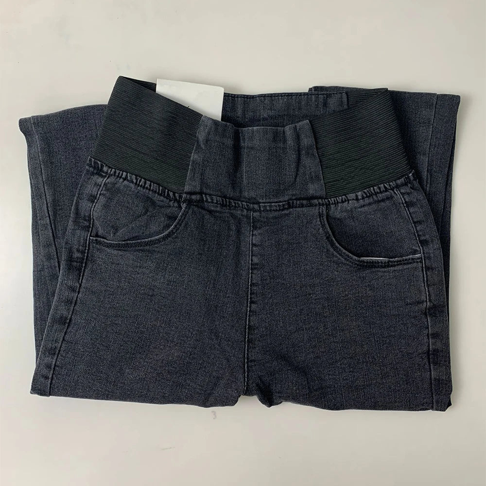 Jeans Oversize 26-38 Slim Denim Pants Women's High Waist Skinny Jean