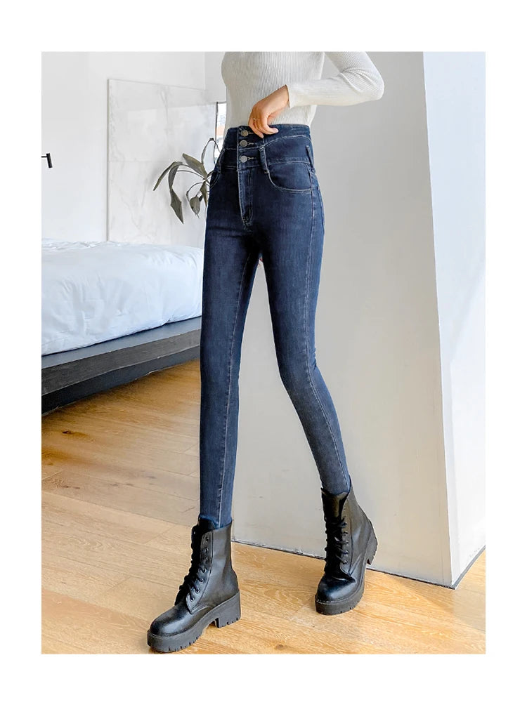 Jeans Women Feet Pants