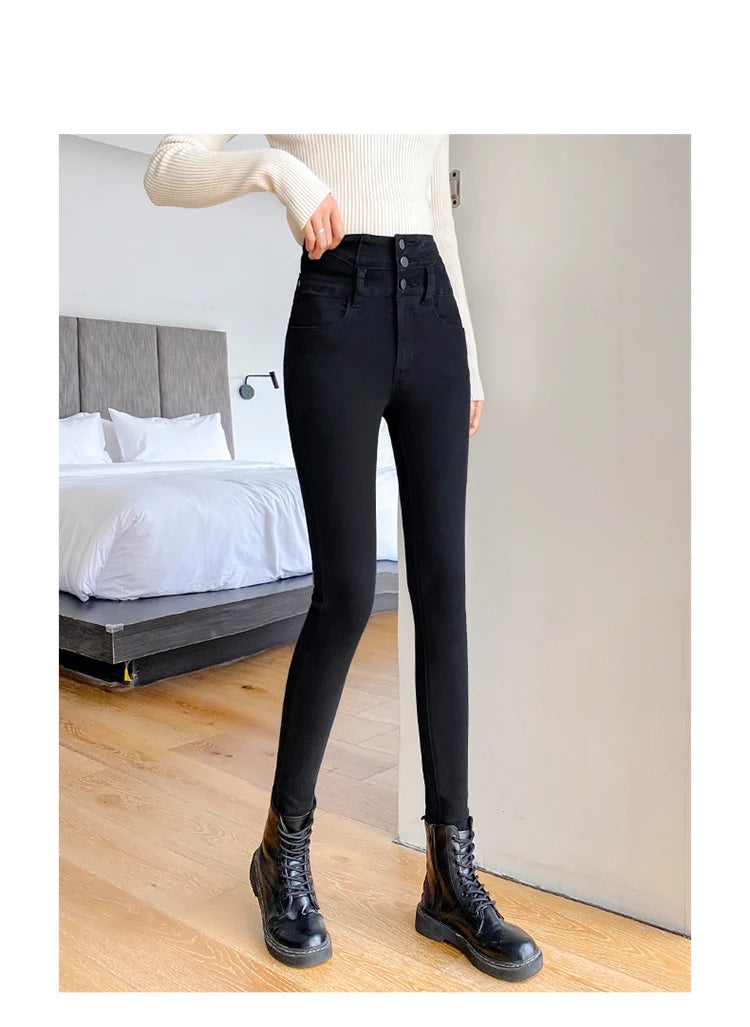 Jeans Women Feet Pants