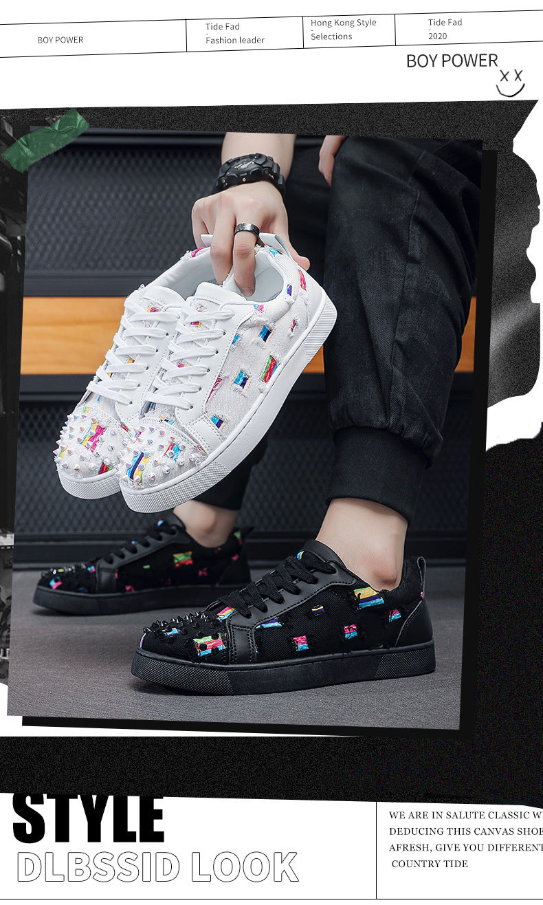 High Quality Mens Sneakers Non-slip Men Casual Shoes Fashion Outdoor Walking Shoe Designer  Shoes Lace-up Mens Shoes