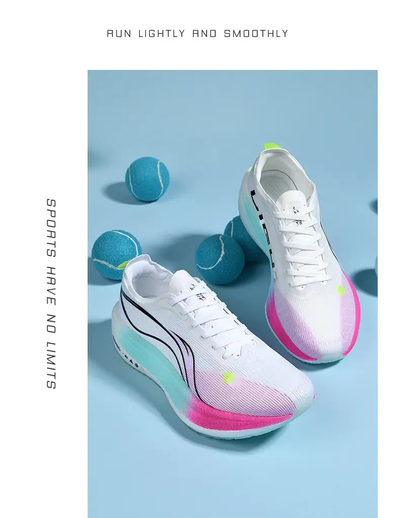 Men's Shoes Fashion Casual Breathable Mesh Surface Carbon Plate Rubber Outsole Red Rabbit Limited Sports Shoes