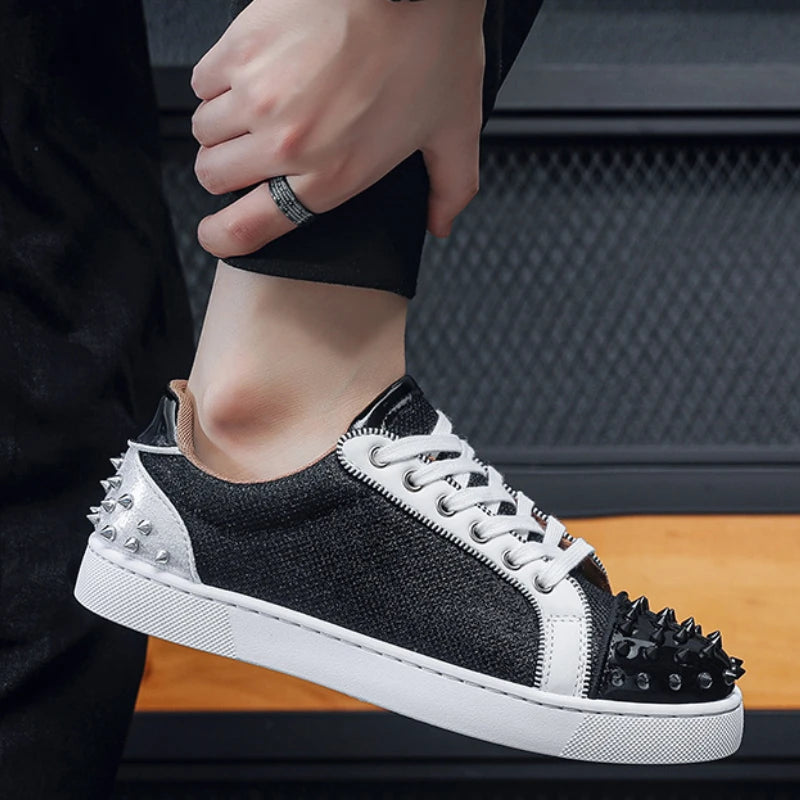 High Quality Mens Sneakers Non-slip Men Casual Shoes Fashion Outdoor Walking Shoe Designer  Shoes Lace-up Mens Shoes