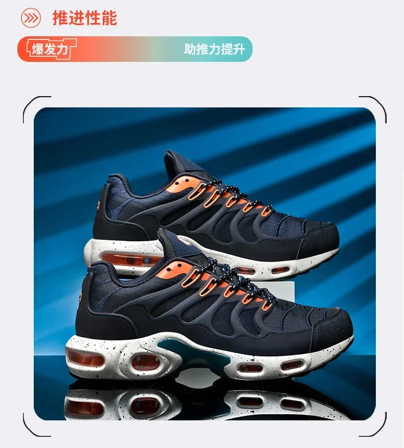 New Men's Air Cushion Shoes Designer Footwear Luxury Shoes Male Fitness Jogging Sneakers