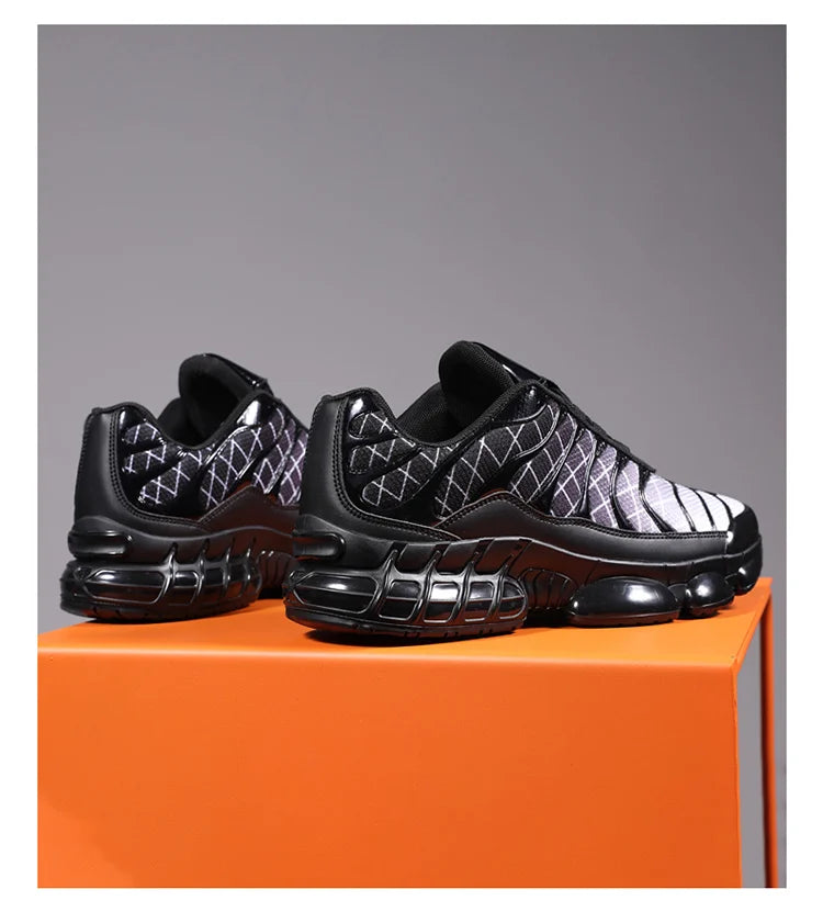 Men's Breathable Fashion Casual Shoes Male Outdoor Sports Sneakers with Air Cushion Soft Sole Running Shoes