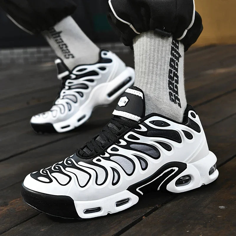 New Men's Air Cushion Shoes Designer Footwear Luxury Shoes Male Fitness Jogging Sneakers