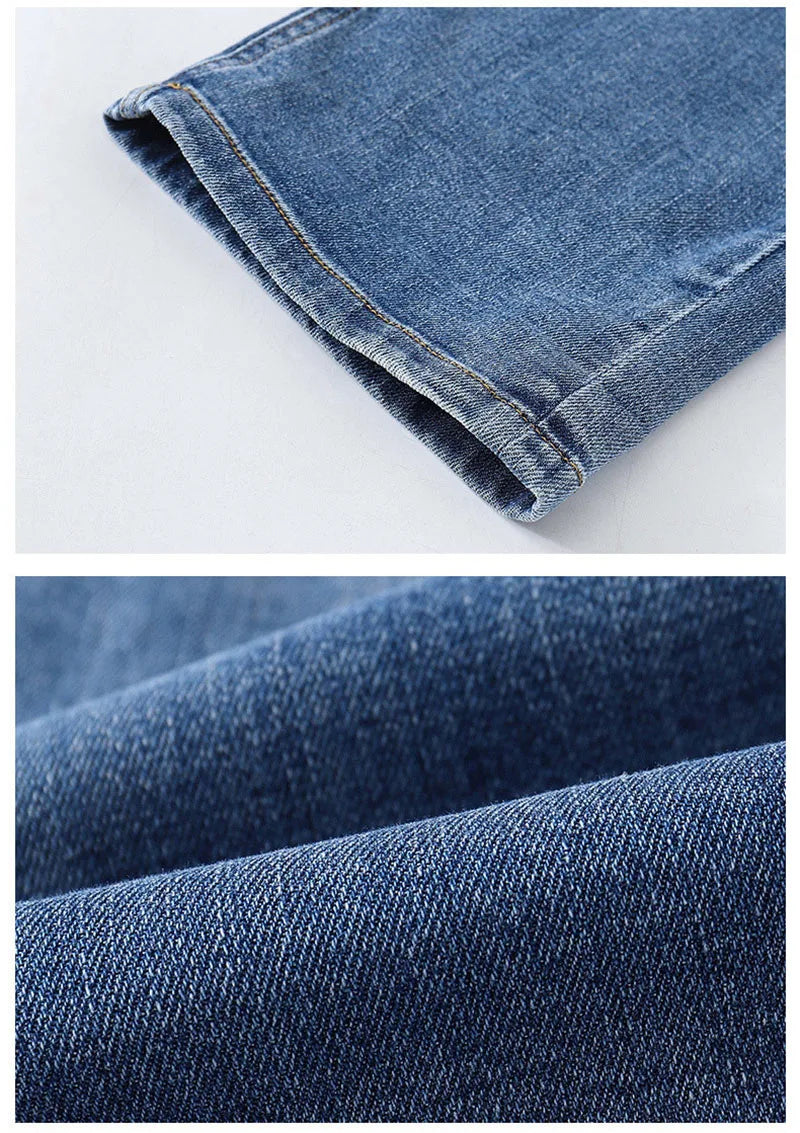 Kid's Jeans 3-9Y Cute Girls Solid Color Loose Wide Leg Pants Childrens Outwear Denim Trousers