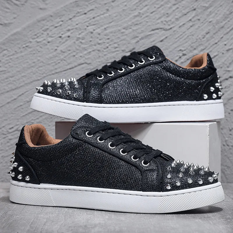 High Quality Mens Sneakers Non-slip Men Casual Shoes Fashion Outdoor Walking Shoe Designer  Shoes Lace-up Mens Shoes