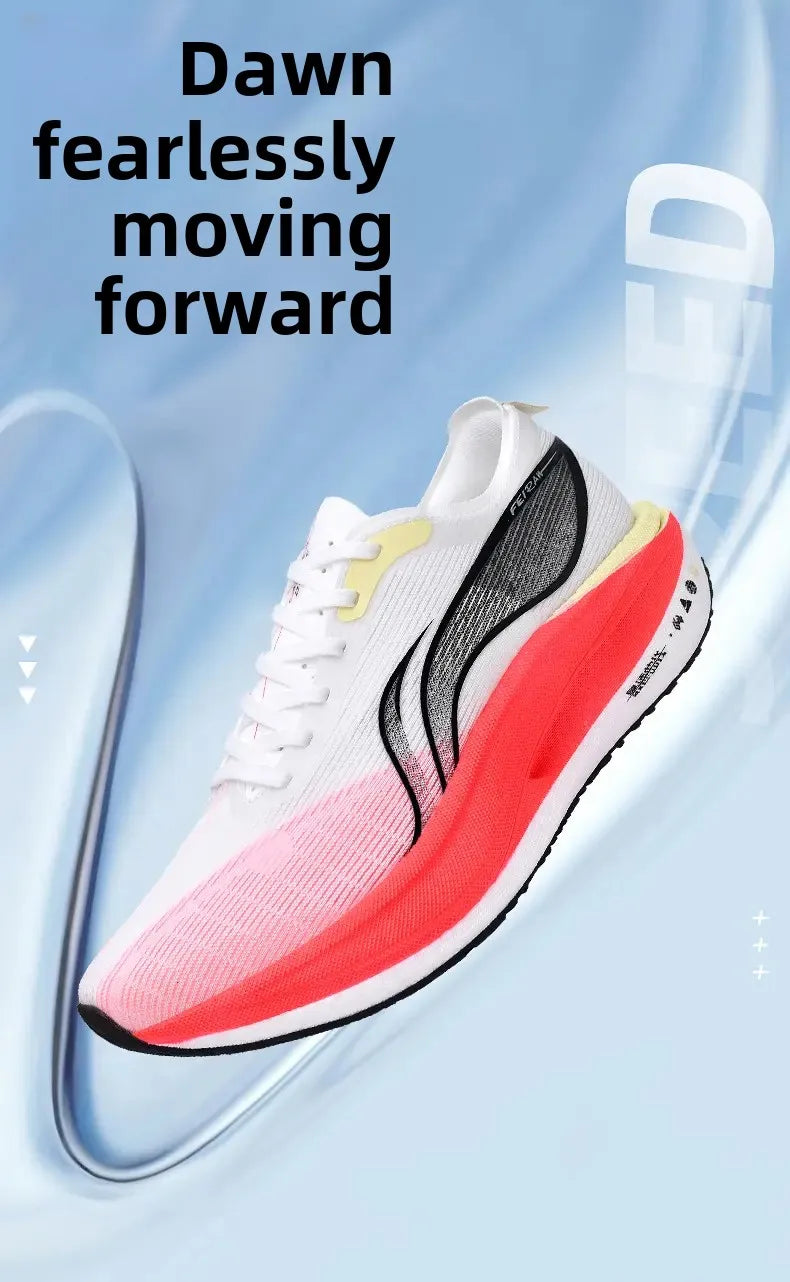 Men's Shoes Fashion Casual Breathable Mesh Surface Carbon Plate Rubber Outsole Red Rabbit Limited Sports Shoes