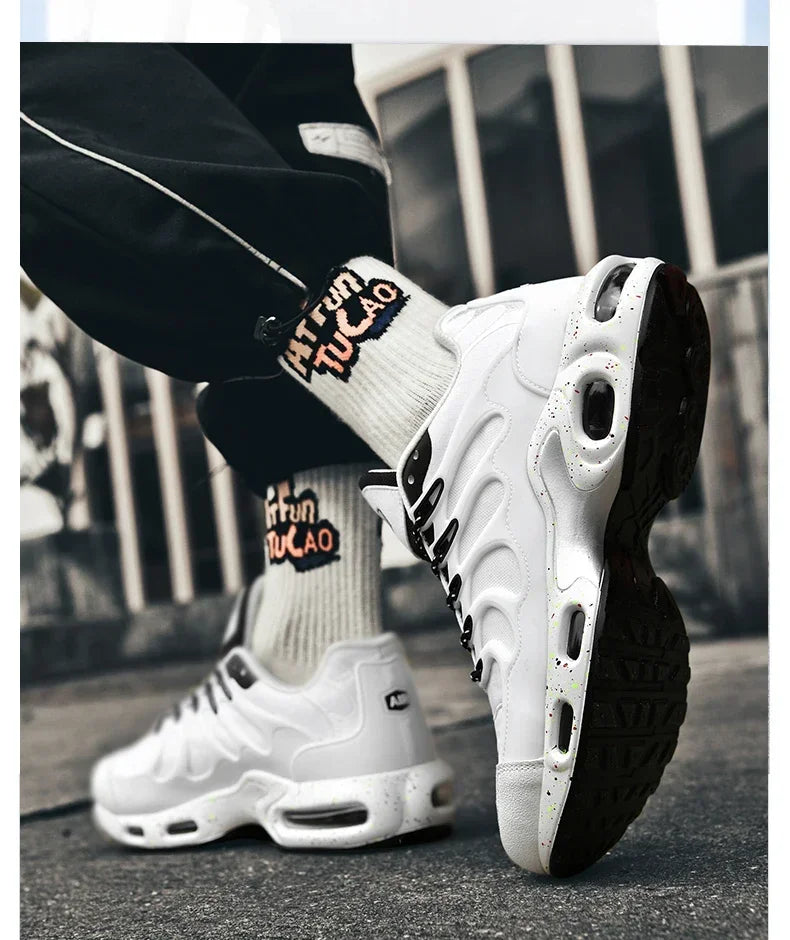 New Men's Air Cushion Shoes Designer Footwear Luxury Shoes Male Fitness Jogging Sneakers