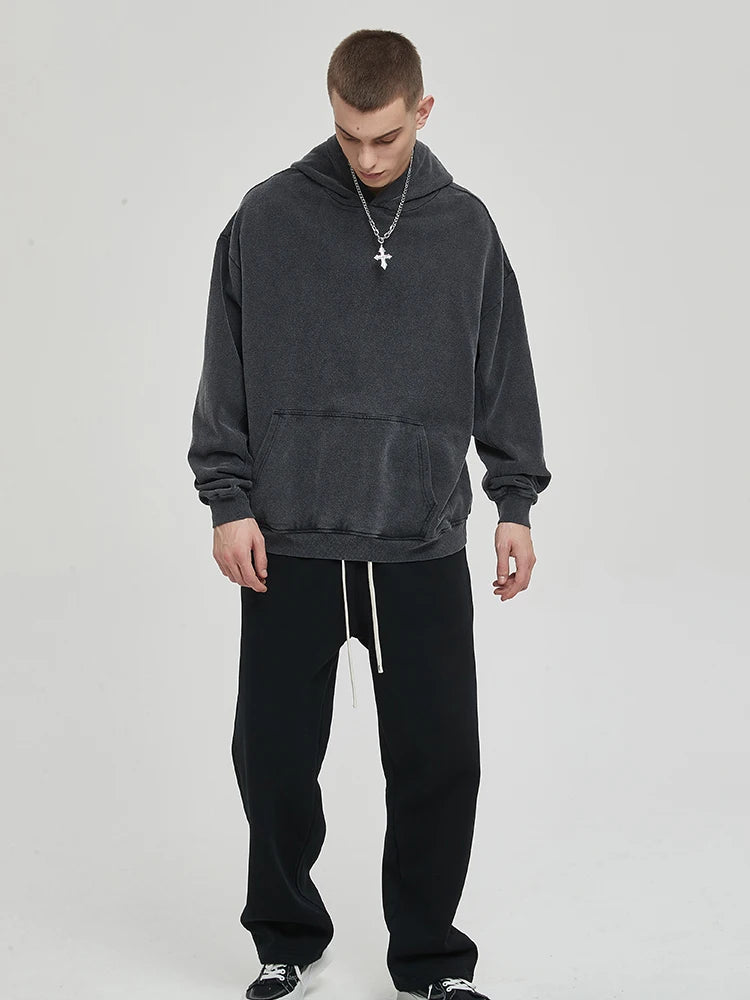 Anime Cyberpunk: Edgerunners Washed Hoodies Printed Casual Men Contains Cotton High Quality Fashion Loose Pullover Unisex