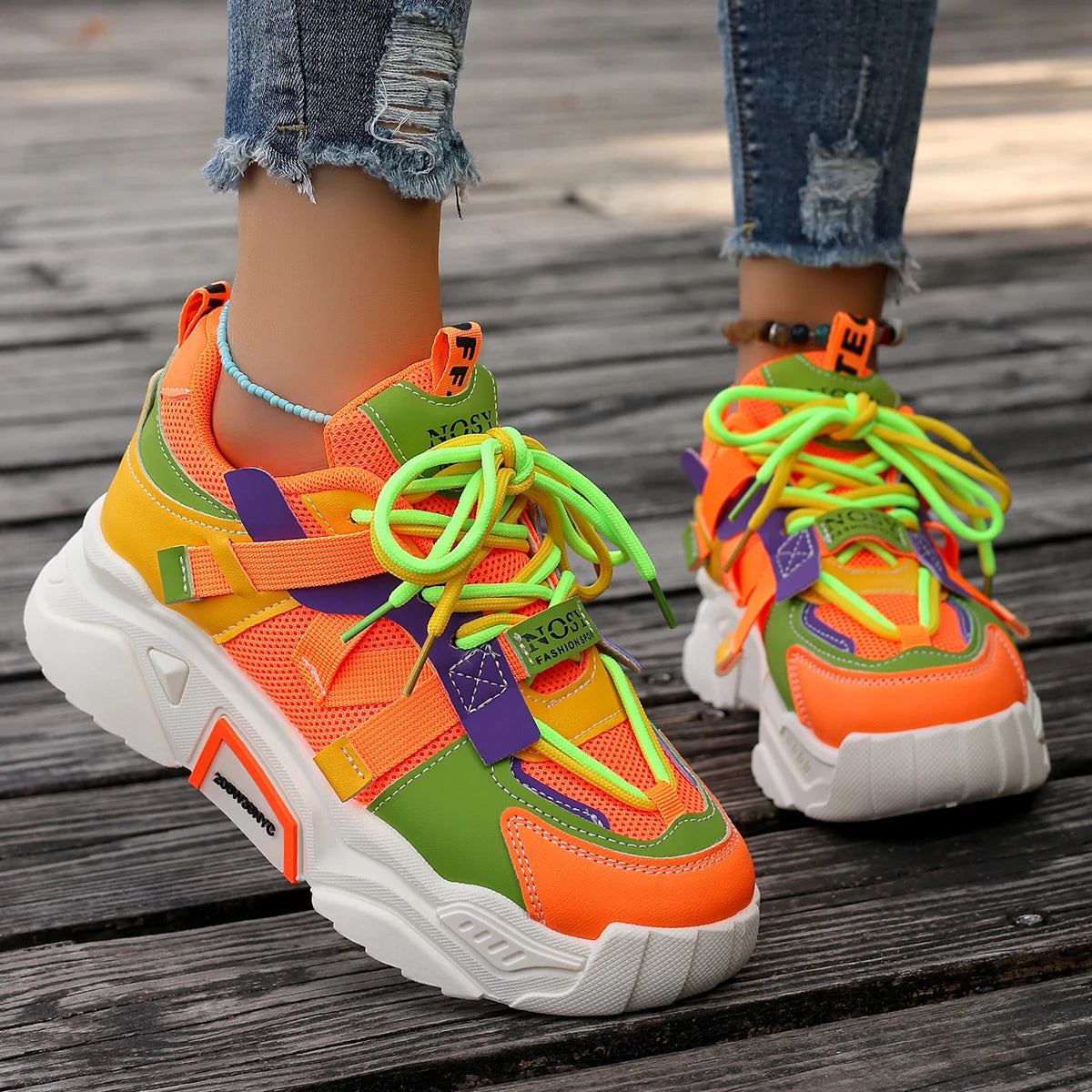 Women Sneakers Spring Trend Casual Fashion Shoes for Women Comfortable Outdoor Running Sneakers Women Designer Shoes