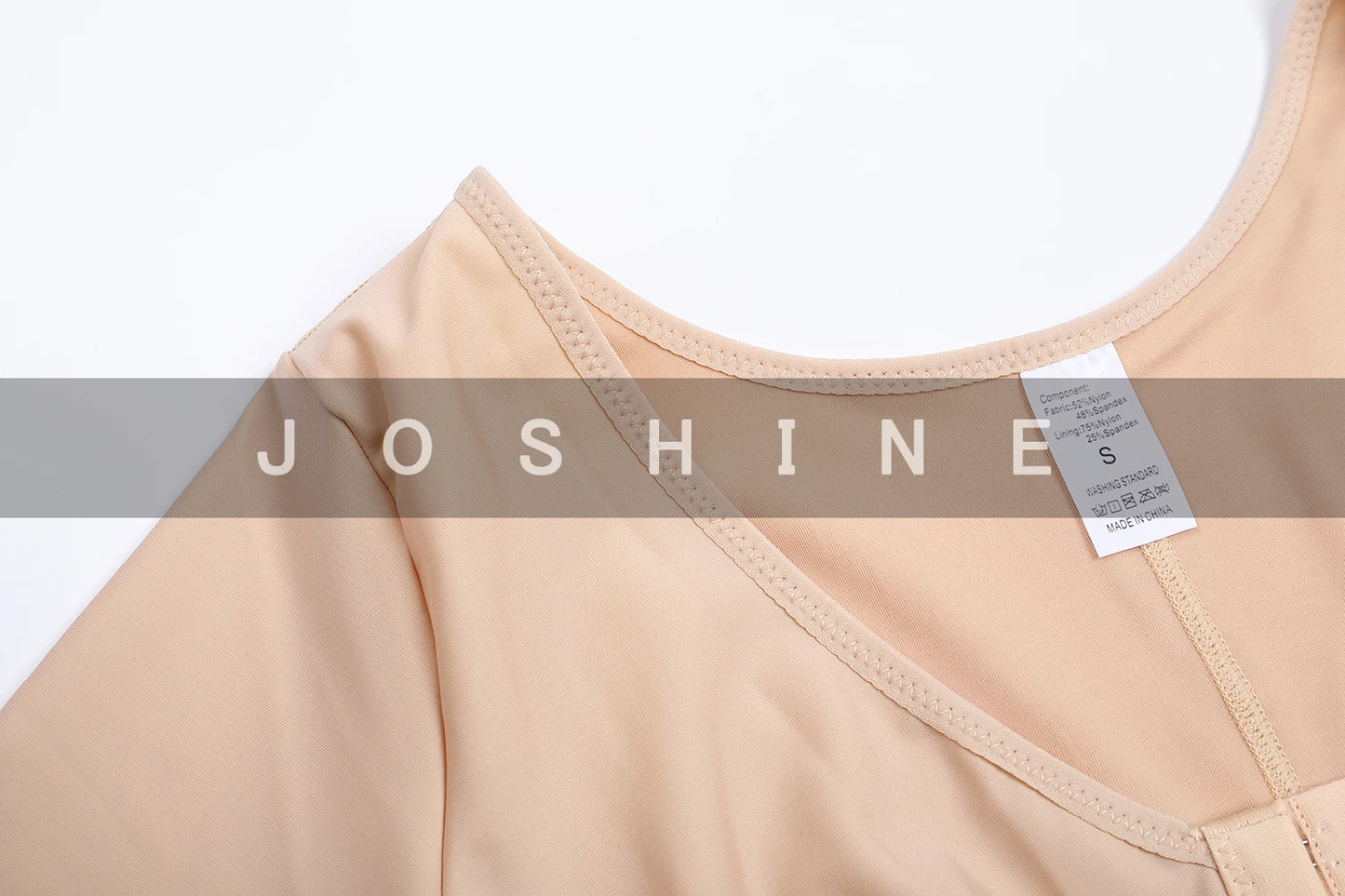 Full Body Support Arm Compression Girdle Women's Shapewear With Built In Bra Corset Slimming Sheath Flat Belly