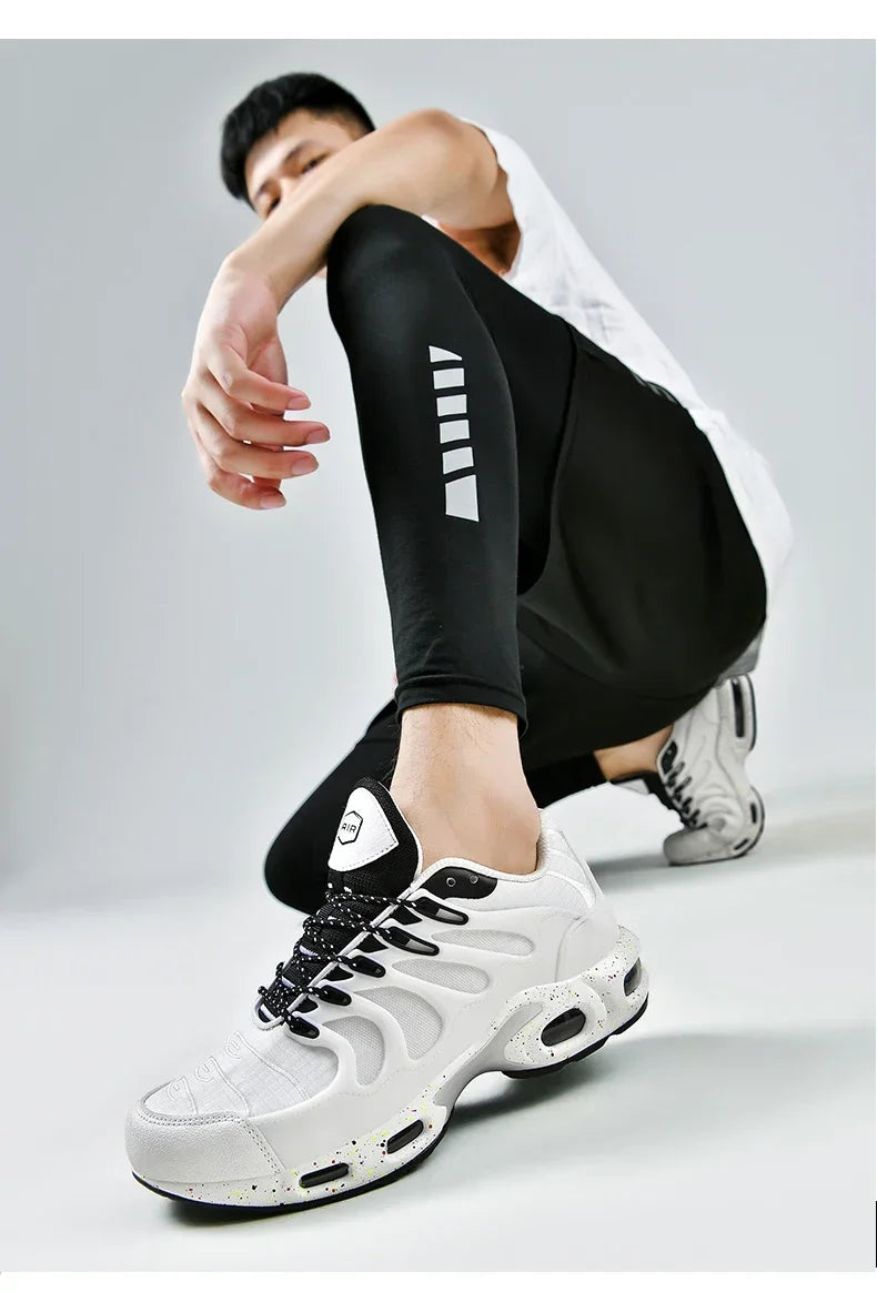 New Men's Air Cushion Shoes Designer Footwear Luxury Shoes Male Fitness Jogging Sneakers