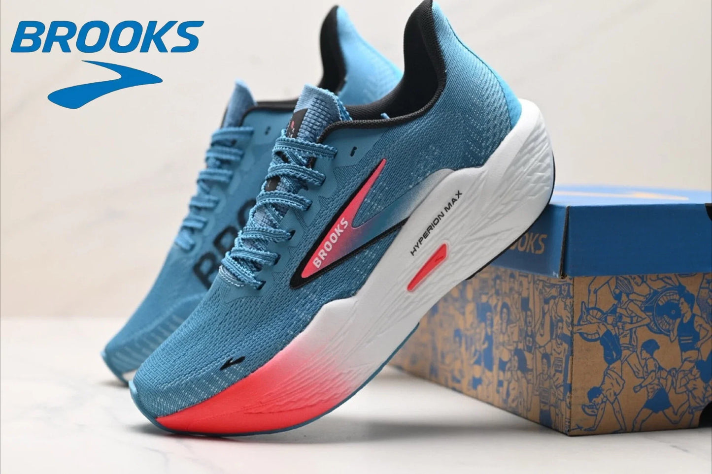 Men's Hyperion Max 2 Casual Sneakers Shock Absorbing Marathon Race Running Shoes for Professional Daily Training