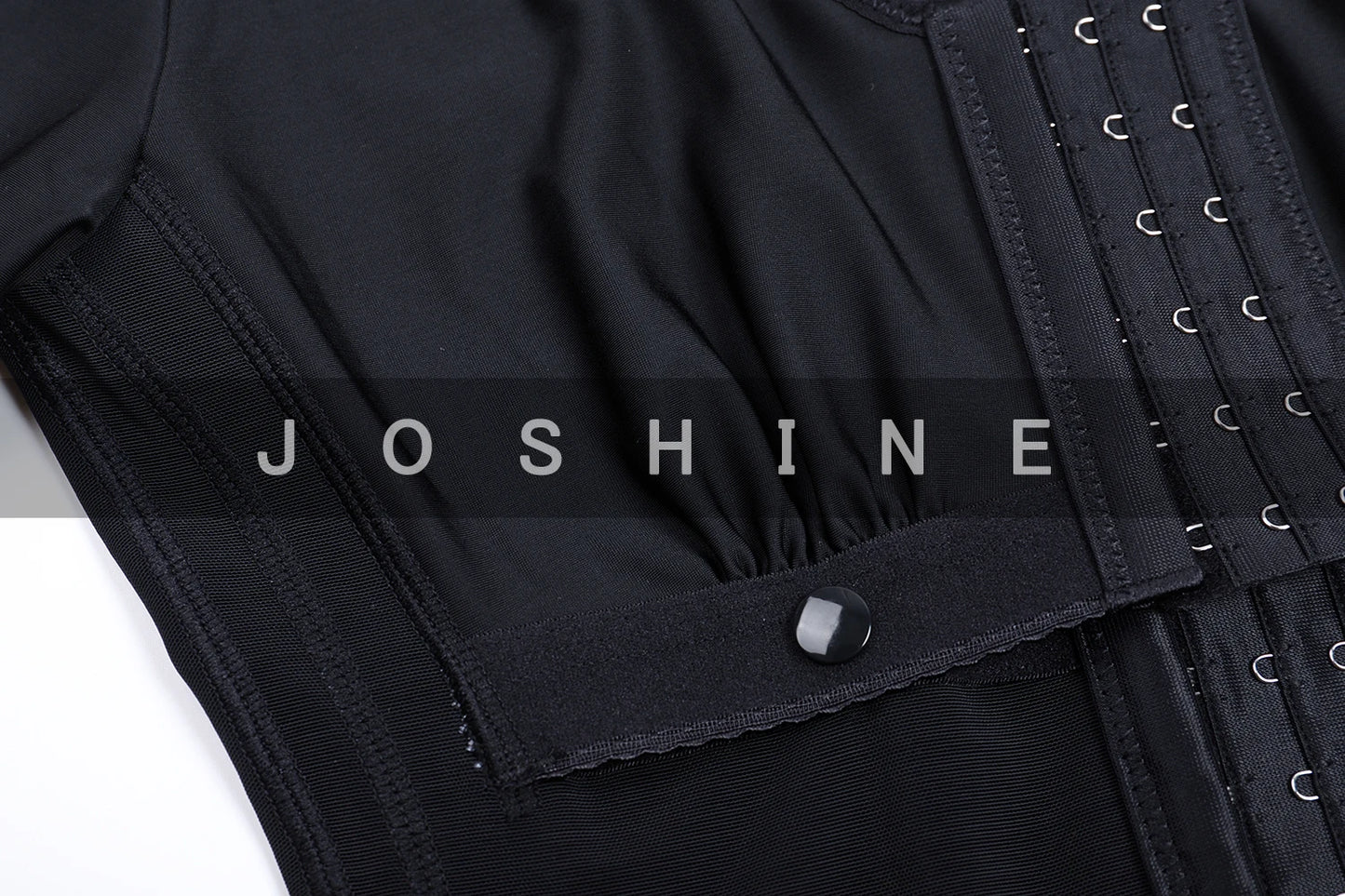 Full Body Support Arm Compression Girdle Women's Shapewear With Built In Bra Corset Slimming Sheath Flat Belly