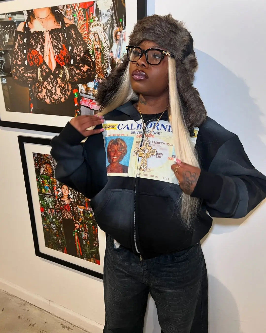 Streetwear Retro Men Embroidery Personalized Diamond Oversized Hoodie Men Women Harajuku Gothic Casual Sweatshirt