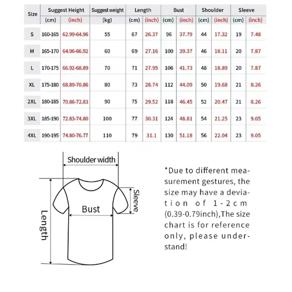 T-shirt Streetwear Top Retro Oversized Rock Goth Tee Hip Hop Casual Short Sleeve T-shirt