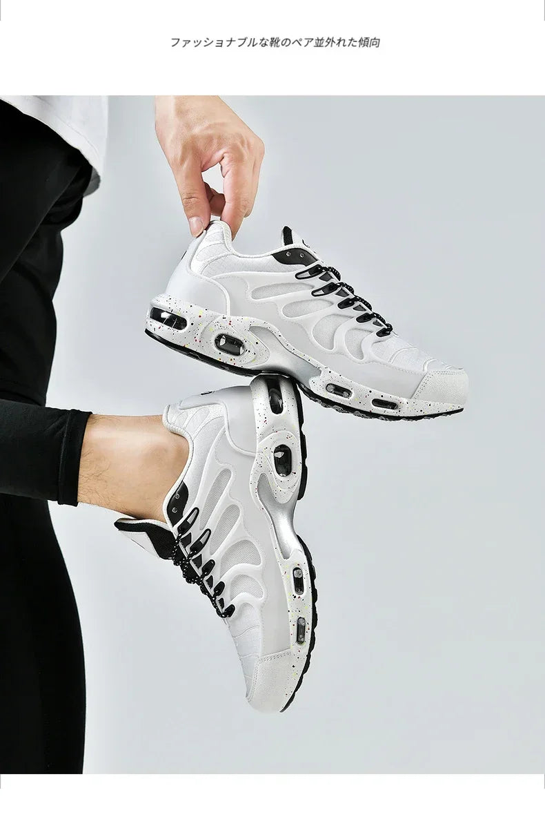 New Men's Air Cushion Shoes Designer Footwear Luxury Shoes Male Fitness Jogging Sneakers