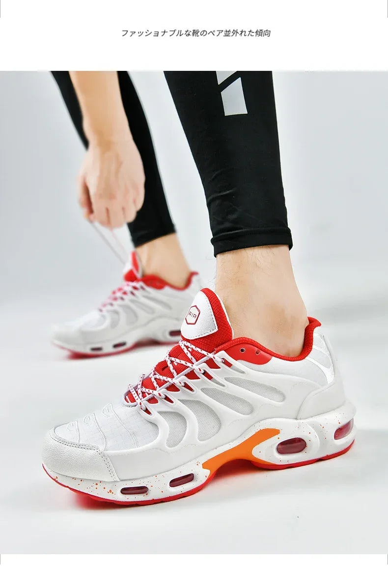 New Men's Air Cushion Shoes Designer Footwear Luxury Shoes Male Fitness Jogging Sneakers