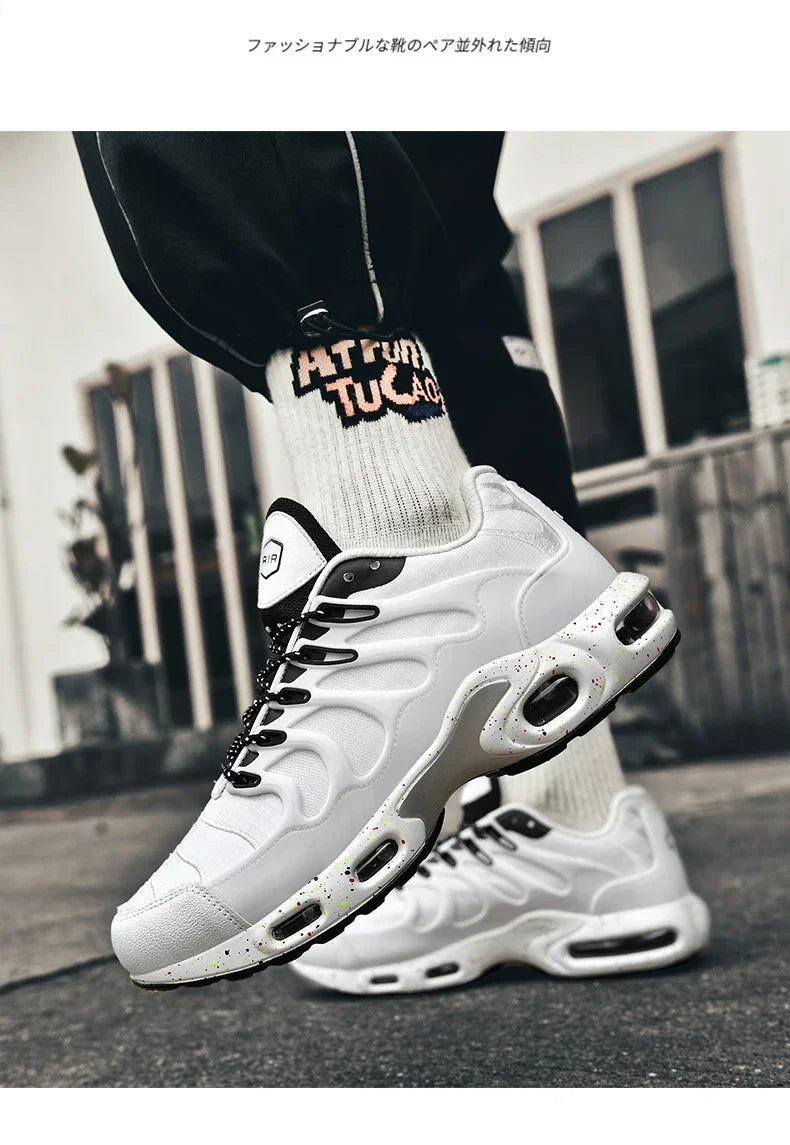 New Men's Air Cushion Shoes Designer Footwear Luxury Shoes Male Fitness Jogging Sneakers