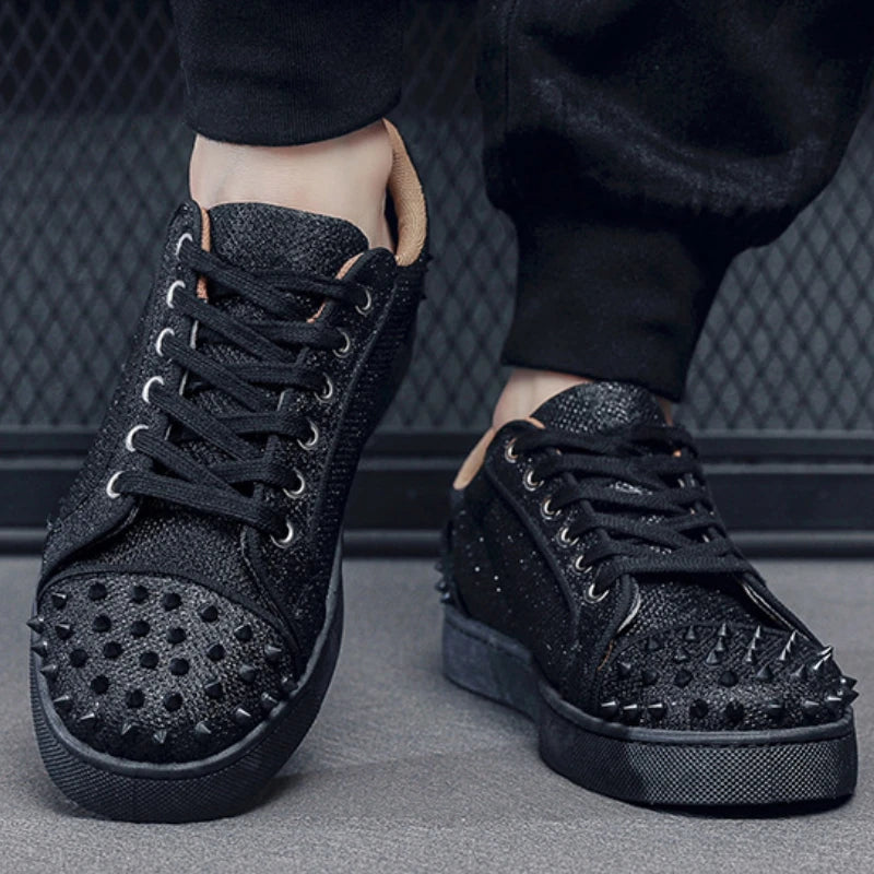 High Quality Mens Sneakers Non-slip Men Casual Shoes Fashion Outdoor Walking Shoe Designer  Shoes Lace-up Mens Shoes