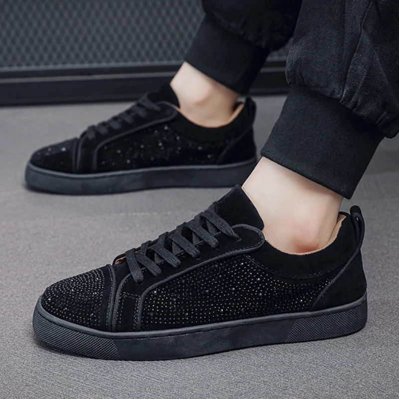 High Quality Mens Sneakers Non-slip Men Casual Shoes Fashion Outdoor Walking Shoe Designer  Shoes Lace-up Mens Shoes