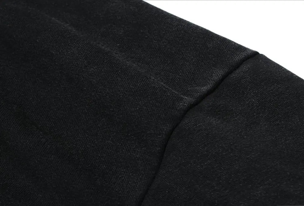 Anime Cyberpunk: Edgerunners Washed Hoodies Printed Casual Men Contains Cotton High Quality Fashion Loose Pullover Unisex