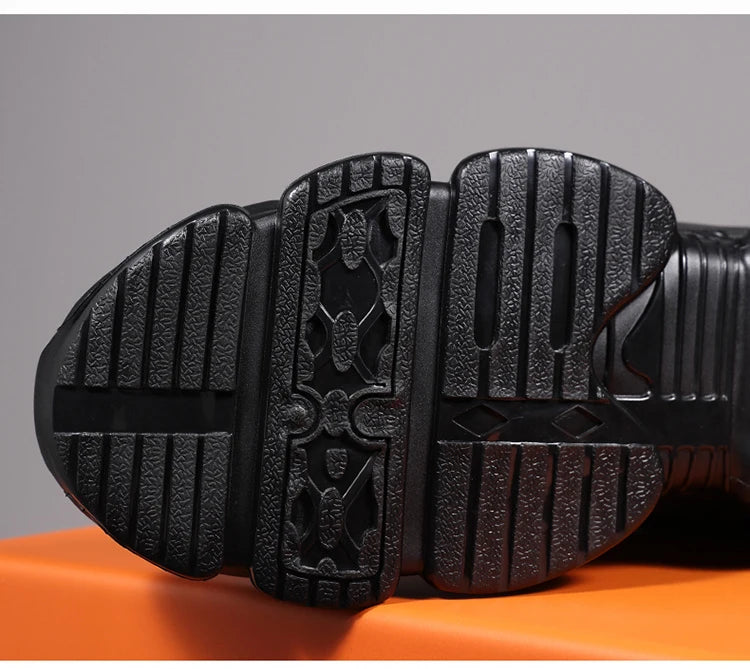 Men's Breathable Fashion Casual Shoes Male Outdoor Sports Sneakers with Air Cushion Soft Sole Running Shoes