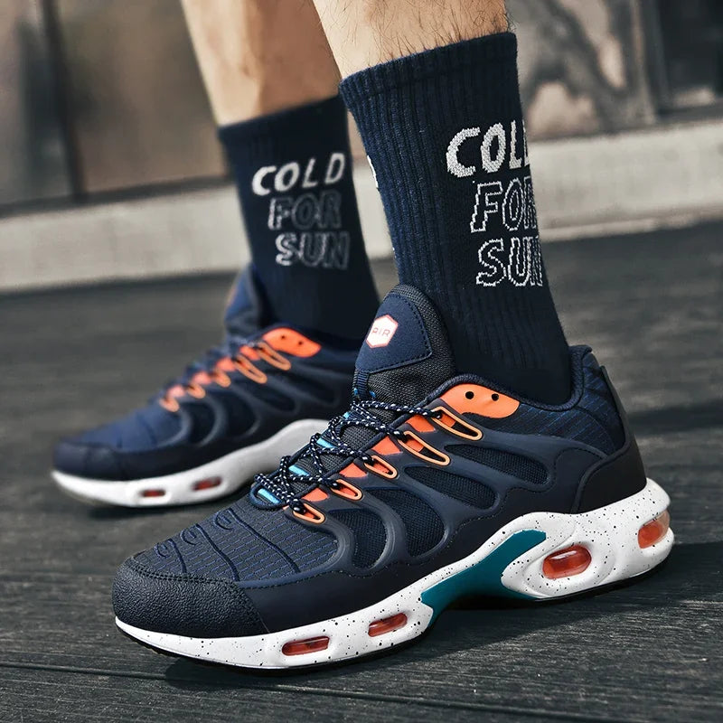 New Men's Air Cushion Shoes Designer Footwear Luxury Shoes Male Fitness Jogging Sneakers