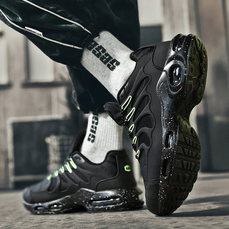 New Men's Air Cushion Shoes Designer Footwear Luxury Shoes Male Fitness Jogging Sneakers